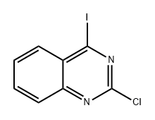 Quinazoline, 2-chloro-4-iodo- Structural