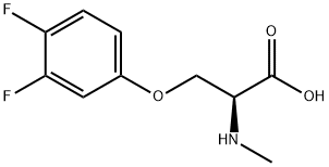 O-(3,4-difluorophenyl)-N-methyl-L-serine