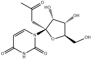 Uridine, 1'-C-(2-oxopropyl)- (9CI) Structural