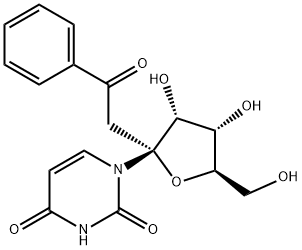Uridine, 1'-C-(2-oxo-2-phenylethyl)- (9CI) Structural