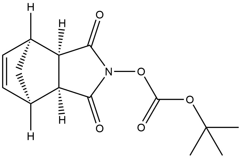rel-Carbonic Acid 1,1-Dimethylethyl (3aR,4S,7R,7aS)-1,3,3a,4,7,7a-hexahydro-1,3-dioxo-4,7-methano-2H-isoindol-2-yl Ester Structural