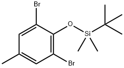 Benzene, 1,3-dibromo-2-[[(1,1-dimethylethyl)dimethylsilyl]oxy]-5-methyl-