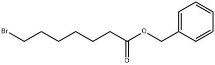 Heptanoic acid, 7-bromo-, phenylmethyl ester Structural