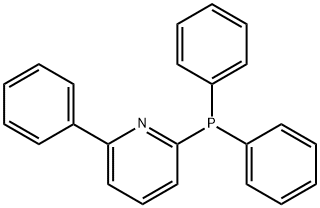Pyridine, 2-(diphenylphosphino)-6-phenyl- Structural