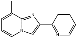 Imidazo[1,2-a]pyridine, 8-methyl-2-(2-pyridinyl)- Structural