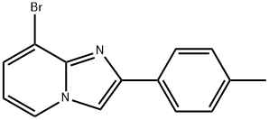 Imidazo[1,2-a]pyridine, 8-bromo-2-(4-methylphenyl)- Structural