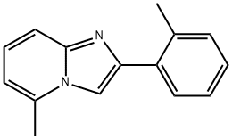 Imidazo[1,2-a]pyridine, 5-methyl-2-(2-methylphenyl)- Structural
