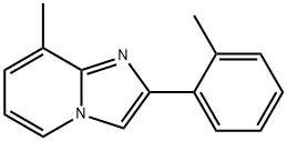 Imidazo[1,2-a]pyridine, 8-methyl-2-(2-methylphenyl)- Structural