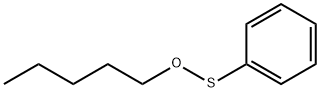 Benzenesulfenic Acid Pentyl Ester Structural