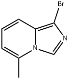 Imidazo[1,5-a]pyridine, 1-bromo-5-methyl- Structural
