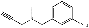 Benzenemethanamine, 3-amino-N-methyl-N-2-propyn-1-yl- Structural