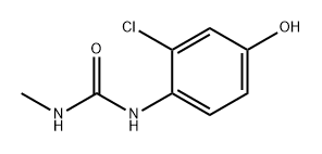Urea, N-(2-chloro-4-hydroxyphenyl)-N'-methyl- Structural