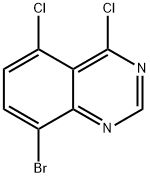 Quinazoline, 8-bromo-4,5-dichloro- Structural