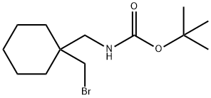 tert-butyl N-{[1-(bromomethyl)cyclohexyl]methyl}carbamate