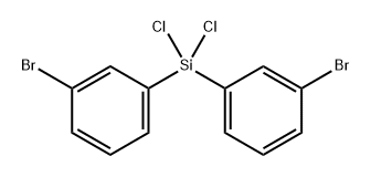 Silane, bis(m-bromophenyl)dichloro- (8CI) Structural
