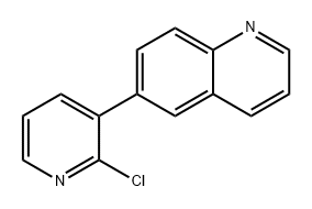 Quinoline, 6-(2-chloro-3-pyridinyl)- Structural