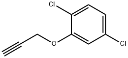 Benzene, 1,4-dichloro-2-(2-propyn-1-yloxy)- Structural