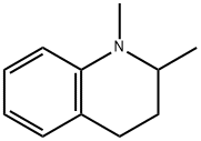 Quinoline, 1,2,3,4-tetrahydro-1,2-dimethyl- Structural