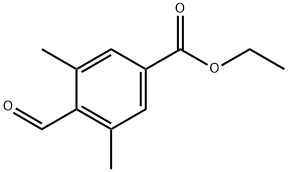 Ethyl 4-formyl-3,5-dimethylbenzoate Structural