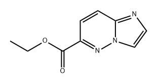 Imidazo[1,2-b]pyridazine-6-carboxylic acid, ethyl ester Structural
