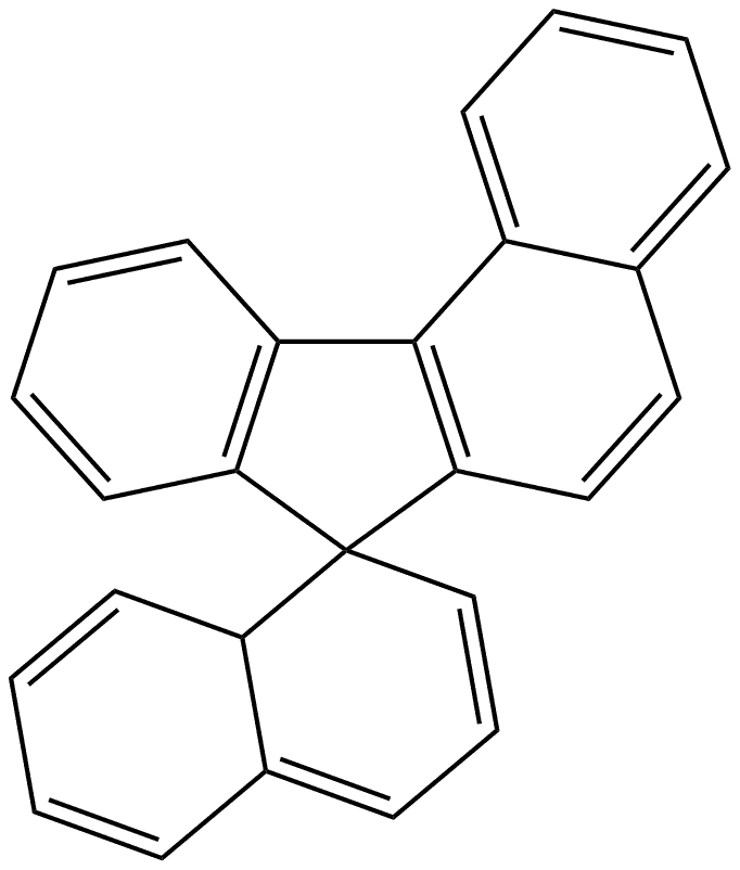 Spiro[7H-benzo[c]fluorene-7,1'(2'H)-naphthalene] (8CI,9CI) Structural