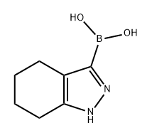 Boronic acid, B-(4,5,6,7-tetrahydro-1H-indazol-3-yl)- Structural