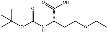 L-Homoserine, N-[(1,1-dimethylethoxy)carbonyl]-O-ethyl-