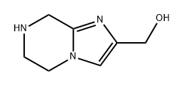 Imidazo[1,2-a]pyrazine-2-methanol, 5,6,7,8-tetrahydro- Structural