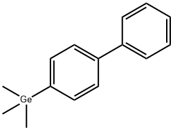 Germane, [1,1''-biphenyl]-4-yltrimethyl- Structural