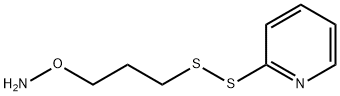 Pyridine, 2-[[3-(aminooxy)propyl]dithio]- Structural