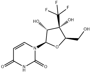 Uridine, 3'-C-(trifluoromethyl)- (9CI) Structural
