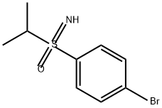 Sulfoximine, S-(4-bromophenyl)-S-(1-methylethyl)- Structural