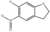 Benzofuran, 6-fluoro-2,3-dihydro-5-nitro- Structural