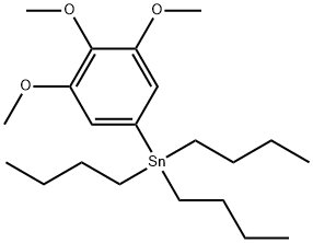 Stannane, tributyl(3,4,5-trimethoxyphenyl)- Structural