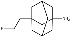 Tricyclo[3.3.1.13,7]decan-1-amine, 3-(2-fluoroethyl)- Structural