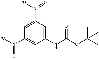 Carbamic acid, N-(3,5-dinitrophenyl)-, 1,1-dimethylethyl ester Structural