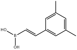 Boronic acid, B-[(1E)-2-(3,5-dimethylphenyl)ethenyl]- Structural