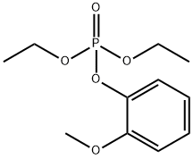 Phosphoric acid, diethyl 2-methoxyphenyl ester Structural