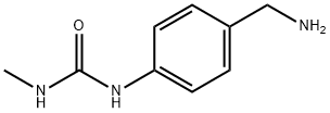 Urea, N-[4-(aminomethyl)phenyl]-N'-methyl- Structural