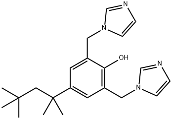Bis-Imidazole phenol IDH1 inhibitor >=98% (HPLC), solubility: 30 mg/mL in DMSOclear Structural
