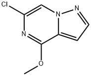 Pyrazolo[1,5-a]pyrazine, 6-chloro-4-methoxy- Structural