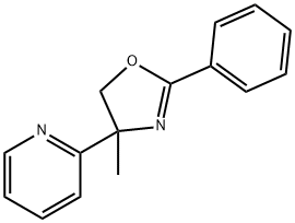 Pyridine, 2-(4,5-dihydro-4-methyl-2-phenyl-4-oxazolyl)- Structural