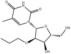 Uridine, 5-methyl-2'-O-propyl- (9CI) Structural