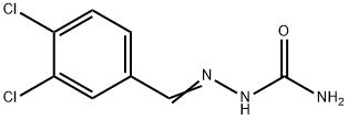 Hydrazinecarboxamide, 2-[(3,4-dichlorophenyl)methylene]- Structural