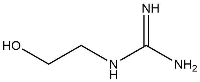 Guanidine, (2-hydroxyethyl)-, (-)- (8CI) Structural