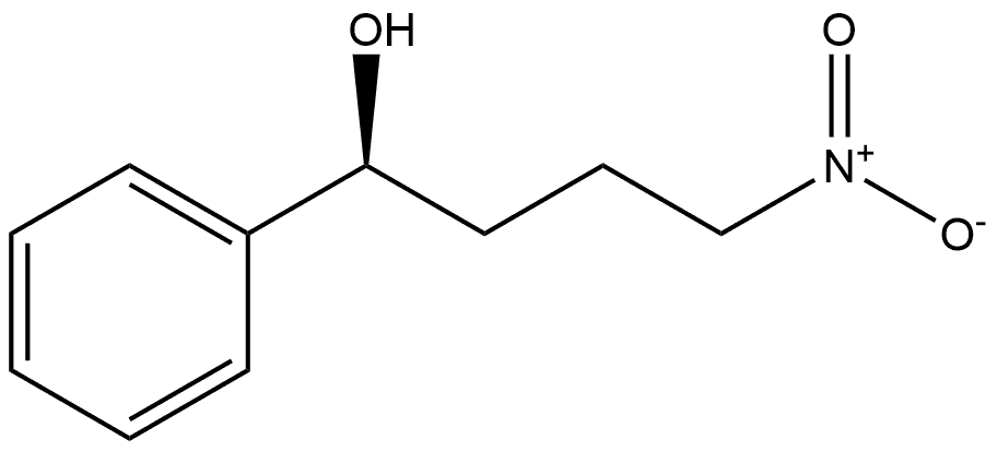Benzenemethanol, α-(3-nitropropyl)-, (αS)- Structural