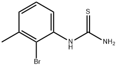 Thiourea, N-(2-bromo-3-methylphenyl)- Structural