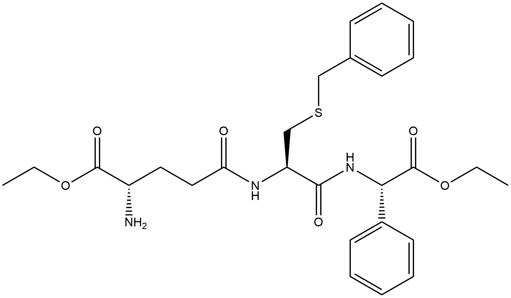 Glycine, L-γ-glutamyl-S-(phenylmethyl)-L-cysteinyl-2-phenyl-, diethyl ester (9CI) Structural