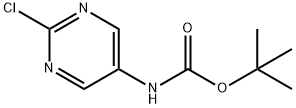 Carbamic acid, N-(2-chloro-5-pyrimidinyl)-, 1,1-dimethylethyl ester Structural
