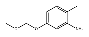 Benzenamine, 5-(methoxymethoxy)-2-methyl- Structural